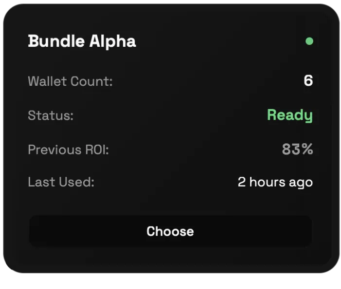 Tokenomics setup in launcher